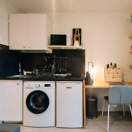 Jolie Studio Belleville Apartman Párizs